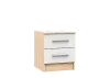 Прикроватные тумбы «Мартина» Дуб Сонома/Белый глянец (Ш*В*Г) 400х466х430 мм