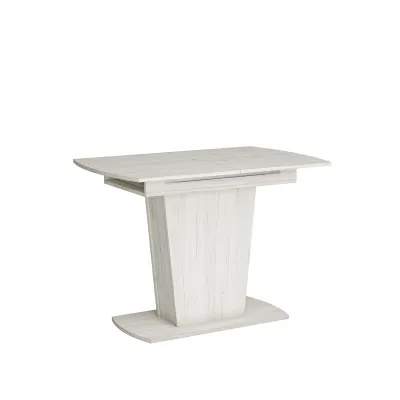 Стол обеденный Оливер-02 дуб крафт белый/дуб крафт белый Стол обеденный Оливер-02 дуб крафт белый/дуб крафт белый