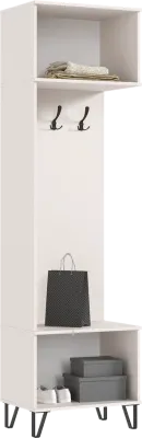 Прихожая Флэш Шкаф с вешалками  Кашемир/ Кашемир