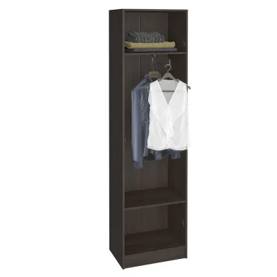 Шкаф Вега ШК-2 с зеркалом Вега венге / дуб белфорт 60 см