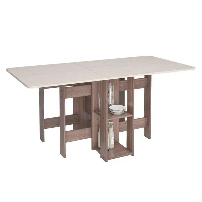 Стол-книжка с баром СТК-002 Ясень шимо светлый/темный