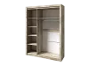 Спальня «Ривьера» Шкаф 3-х ств. Дуб Юкон/Бетон темный (ШхВхГ) 1640х2200х538 мм