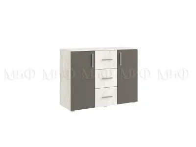 Спальня Фиеста NEW Графит/дуб крафт белый Вариант №1