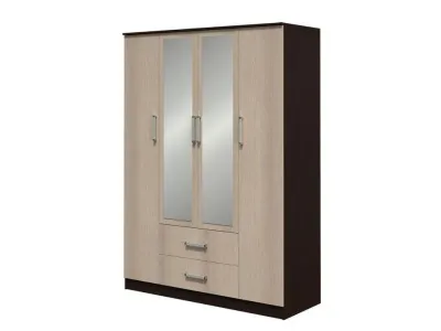 Спальня «Фиеста» комплект №2 Венге/Лоредо 5 модулей