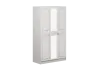 Шкаф «Александрина 3-х ств.» Белый глянец/белый 135 см