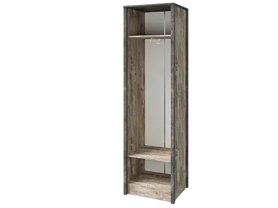 Прихожая «Амели» Пенал Дуб Юкон/Бетон темный (Ш*В*Г) 566х2016х490 мм. Прихожая «Амели» Пенал Дуб Юкон/Бетон темный (Ш*В*Г) 566х2016х490 мм.