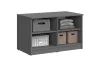 Антресоль-тумба универсальная «Челси» Графит/графит (ШхВхГ) 902х540х514 мм