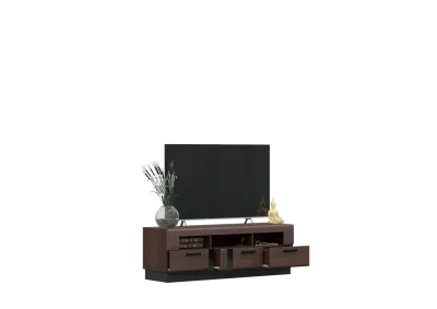 Тумба под ТВ « Магнолия » Дерево/Орех (ШхВхГ) 1500х500х442 мм