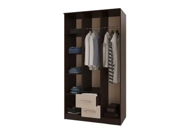 Спальня «Фиеста» комплект №1 Венге/Лоредо 7 модулей