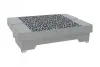 Евро-софа «Алмаз-1» Серый узор (Ш*Г) 1900*1400 мм