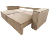 Диван-трансформер «Лофт» Бежевый (ШхГхВ) 2420х960х750 мм