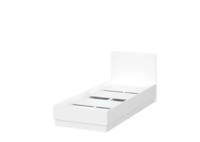 Кровать Айден КР06-800 белая 80 см