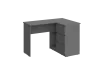 Стол письменный угловой «Челси» Графит/графит (ШхВхГ) 1300х768х904 мм Стол письменный угловой «Челси» Графит/графит (ШхВхГ) 1300х768х904 мм