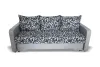 Евро-софа «София» Серые узоры (ШхГхВ) 2200х1000х900 мм