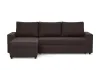 Угловой диван «Калипсо» Коричневый (ШхГхВ) 2300х1400х900 мм