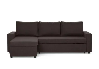 Угловой диван «Калипсо» Коричневый (ШхГхВ) 2300х1400х900 мм