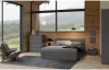 Спальня «Челси» Графит/графит Комплектация 1 5 модулей