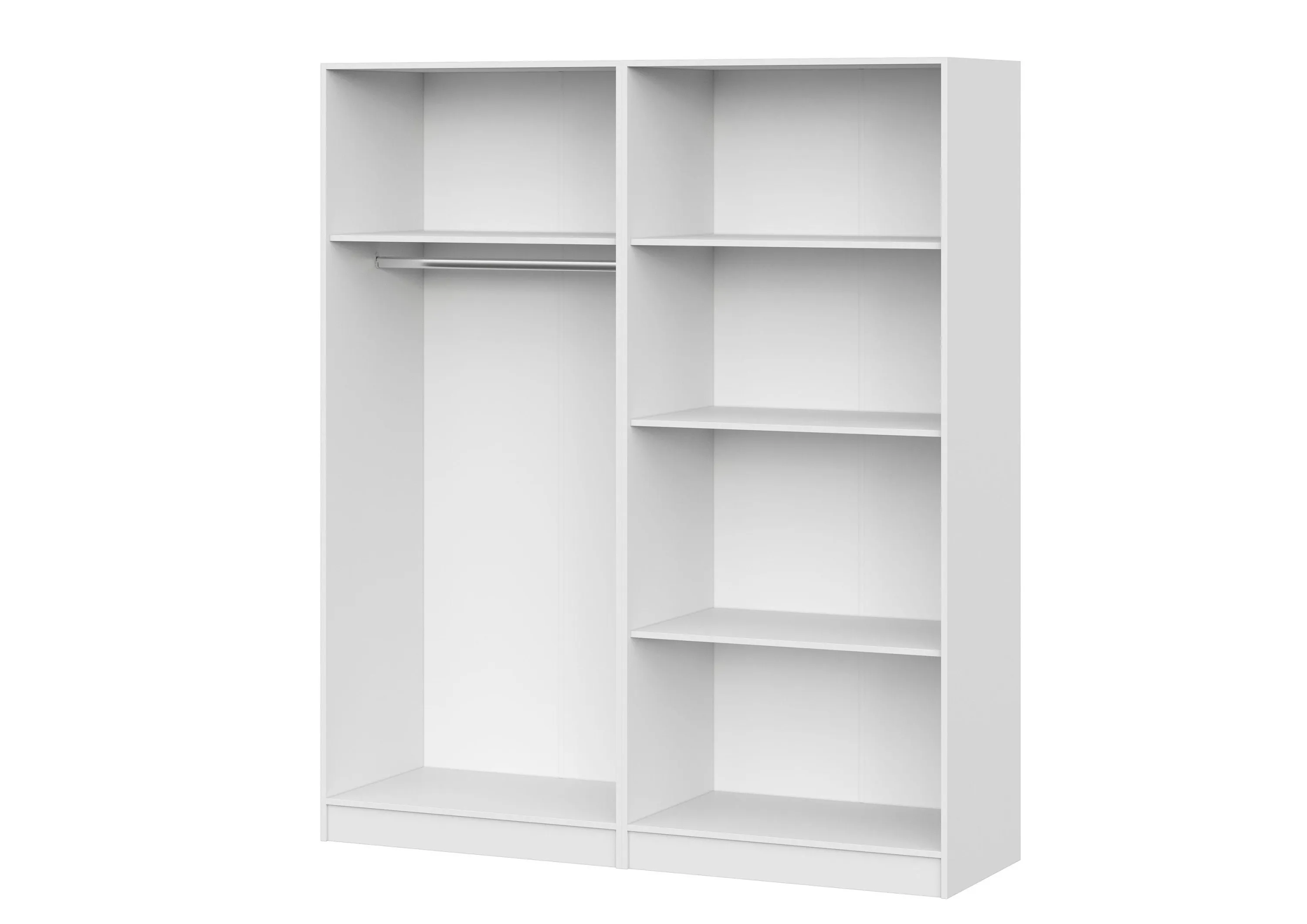 Шкаф Венеция ШК-4 белый/жемчуг 180 см