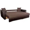 Угловой диван «Амстердам» Рогожка Коричневый (ШхГхВ) 2450*1570*870 мм