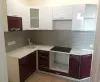 Кухня «Ксения» Белый/ Бордо глянец