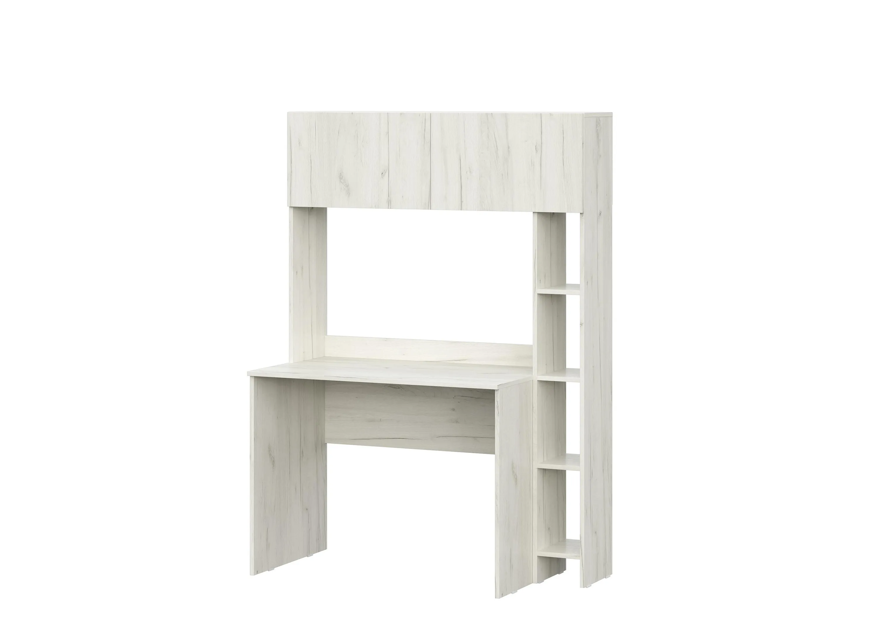 Стол письменный Майнд-02 белое дерево/белое дерево 120 см