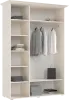 Шкаф 3х-ств «Престиж 2» Сандал светлый (Ш*Г*В) 1575*577*2270 мм