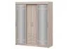 Шкаф-купе Фортуна ясень шимо светлый/ясень шимо светлый 170 см