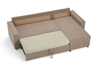 Угловой диван «Калипсо» Бежевый (ШхГхВ) 2300х1400х900 мм