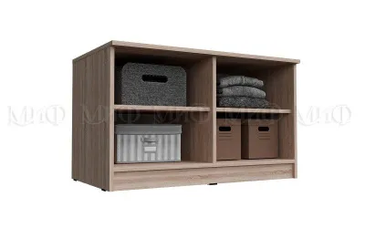 Антресоль-тумба универсальная «Челси» Белый глянец/дуб сонома (ШхВхГ) 902х540х514 мм Антресоль-тумба универсальная «Челси» Белый глянец/дуб сонома (ШхВхГ) 902х540х514 мм