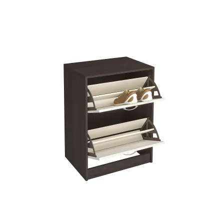 Тумба для обуви Вега ОБ-1 Вега венге/дуб белфорд (ШхВхГ) 600*820*420 