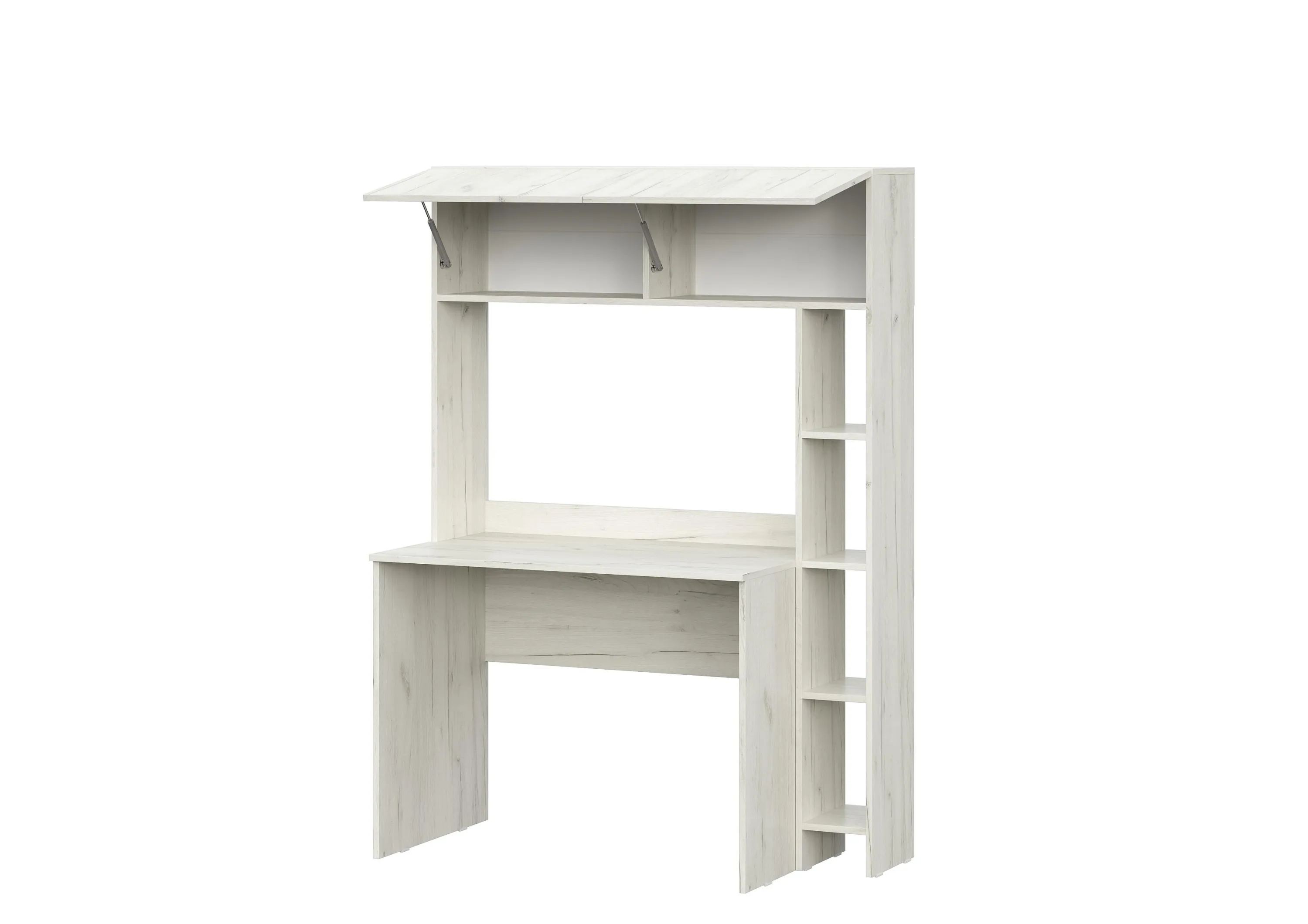 Стол письменный Майнд-02 белое дерево/белое дерево 120 см