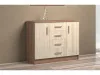Комод «Бася-5» 555 (4ящ+ 2 створки) Шимо тем/шимо светл. (Ш*В*Г) 1200х990х414 мм
