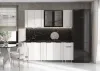 Кухня "Виктория" Пластер Бьянко 2 метра