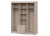 Шкаф-купе Фортуна ясень шимо светлый/ясень шимо светлый 170 см