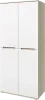 Шкаф « Ким » 2-х ств. Сонома/Белый глянец (ШхВхГ) 1000х2236х524 мм Шкаф « Ким » 2-х ств. Сонома/Белый глянец (ШхВхГ) 1000х2236х524 мм