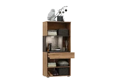 Шкаф Соренто низкий (Ш*В*Г) 702х1524х418 мм. Шкаф Соренто низкий (Ш*В*Г) 702х1524х418 мм.