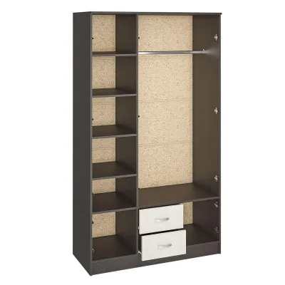 Шкаф Ронда ШК-3 венге дуб белфорт 120 см