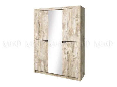 Спальня «Ривьера» Дуб Юкон/Бетон темный Комплектация 1 (5 модулей)