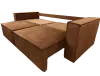 Диван-трансформер «Лофт» Коричневый (ШхГхВ) 2420х960х750 мм