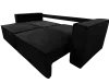 Диван-трансформер «Лофт» Черный (ШхГхВ) 2420х960х750 мм