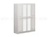 Шкаф «Александрина 4-х ств.» Белый глянец/белый 160 см