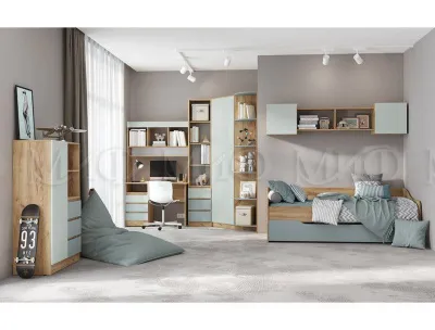 Терминал Челси Color Сумеречный голубой/дуб крафт