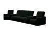 Набор диван и два кресла «Милан» Черный