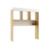 Надстройка для стола Челси Color Слоновая кость/дуб крафт 110 см