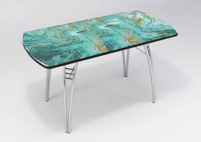 Раздвижной стол Интерьер грин голд Раздвижной стол Интерьер грин голд