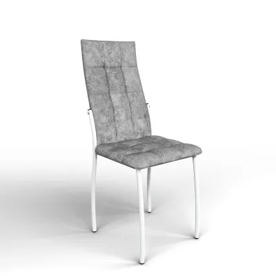 Стул «Волна» белый графит