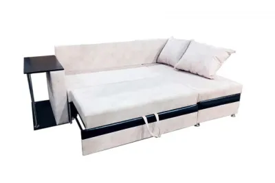 Угловой диван «Токио» Бежевый (Ш*Г*В) 2450*1400*880 мм