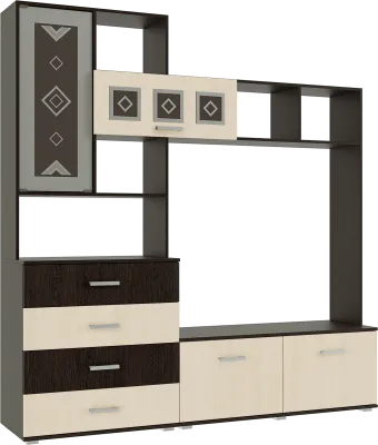 Гостиная «Белла» Дуб/Венге (ШхВхГ) 3200*2120*470 мм