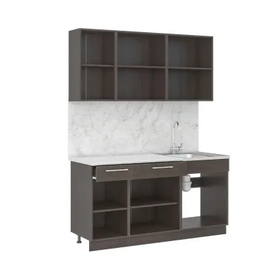 Кухня Маша -2 1,6 м Сонома/венге