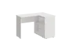 Стол письменный угловой «Челси» Белый глянец/белый (ШхВхГ) 1300х768х904 мм